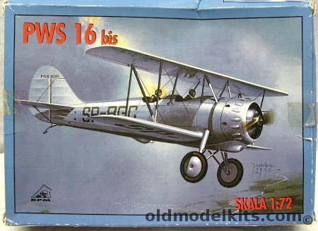 RPM 1/72 PWS-16 bis plastic model kit